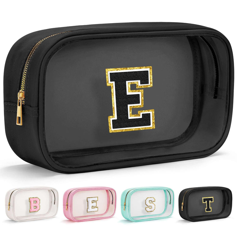 YOOLIFE Personalized Teen Girl Gifts Initial Cute Cosmetic Makeup Bag