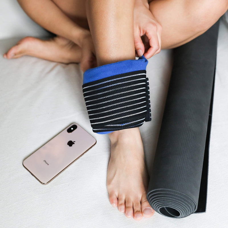 [Australia] - Reusable Gel Cooling Pads for Injuries With Case 3 Piece Set), Joint and Muscle Pain, Ideal for Rotator Cuff, Knees, Back and More 