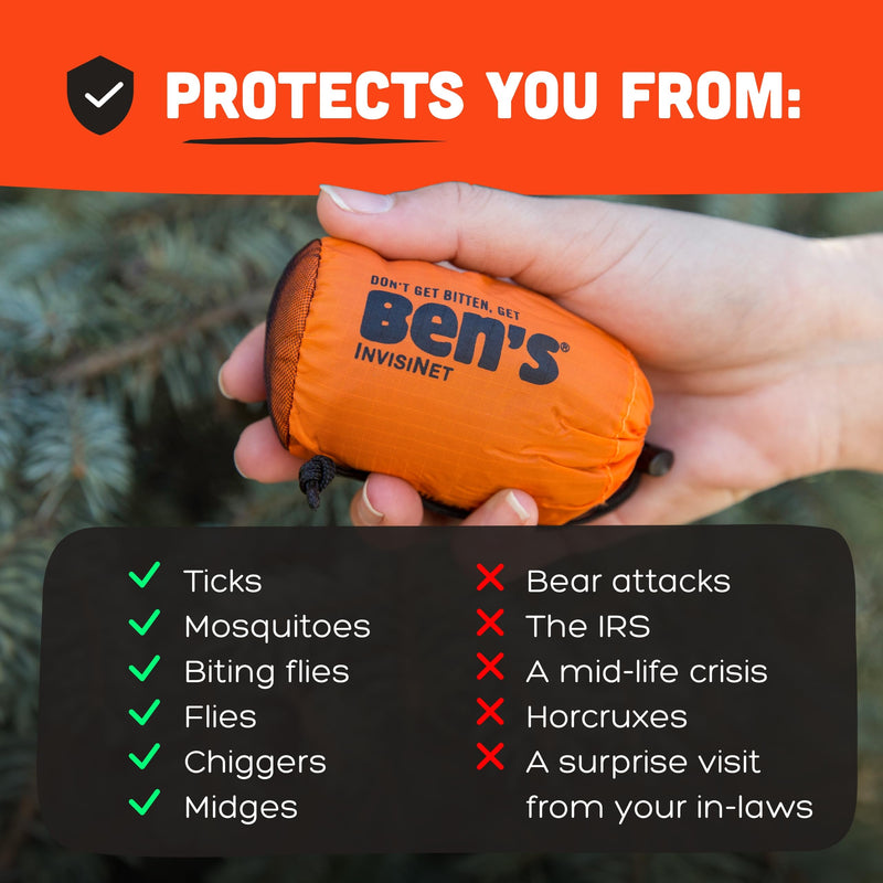 [Australia] - Ben's InvisiNet Head Net - (Pack of 2) 