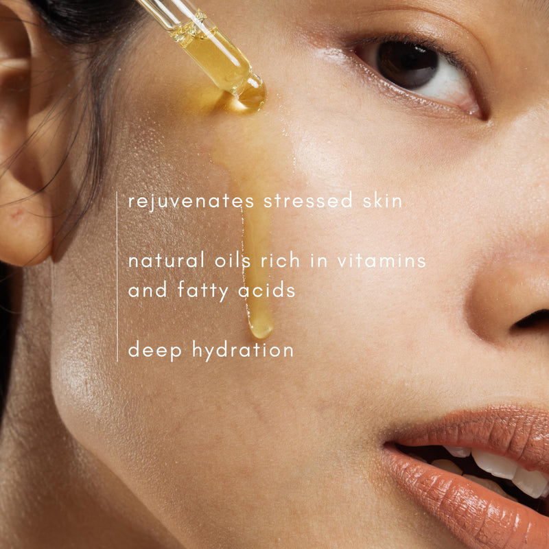 AgeDelay Multi-Vitamin Night Facial Oil - Intensive Skin Tightening Oil & Moisturizer - Nourishes Protects & Rejuvenates - Antioxidant Serum w/Vitamin E, Omega 3,6,9 & Seaweed - 30ml