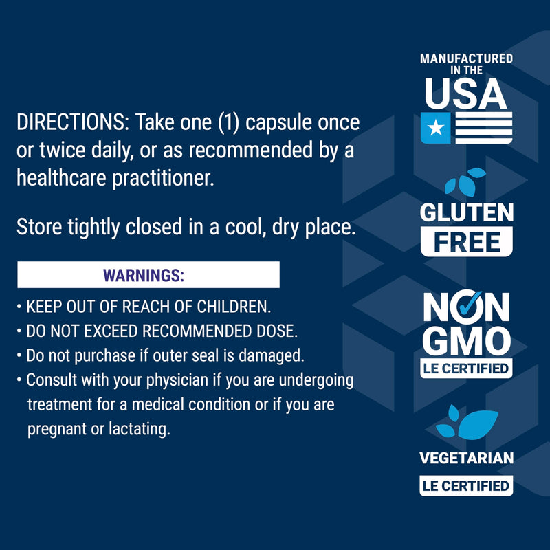 Life Extension Optimized Quercetin 250 mg Supports Immune Health, Heart Health, Non-GMO, Gluten Free - 60 Vegetarian Capsules | 250 mg Quercetin with 30 mg Vitamin C & Bioflavonoids for Immune & Cholesterol Health Support, Gluten-Free & Non-GMO
