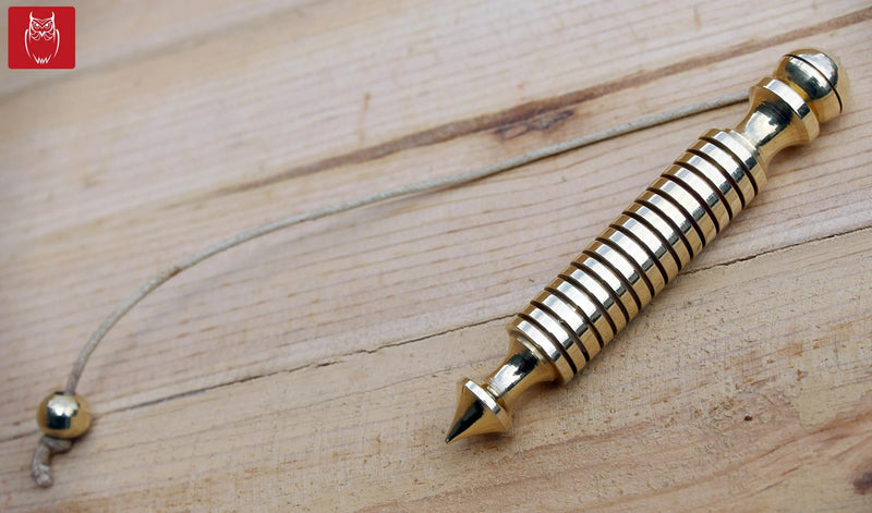 Brass Pendulum for Stress Relief and Relaxation, Premium Quality Meditation Tool