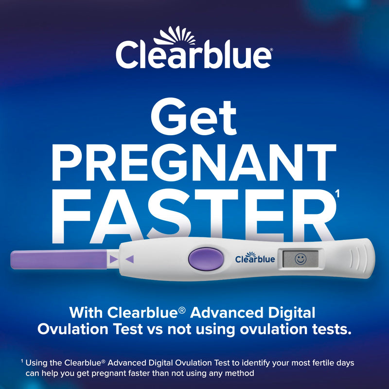 Clearblue Advanced Digital Ovulation Test Kit, 32 Count 32 Pack of (1)