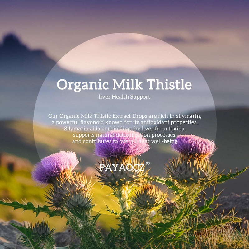 [Australia] - (2 Pack) Milk Thistle Liquid Drops Silymarin 1000mg, Liver Supplement Detox & Cleanse with Dandelion & Artichoke, Milk Thistle Organic Extract for Support Repair Liver Health, Vegan, Non-GMO, 1 Fl Oz 1 Fl Oz (Pack of 2) 