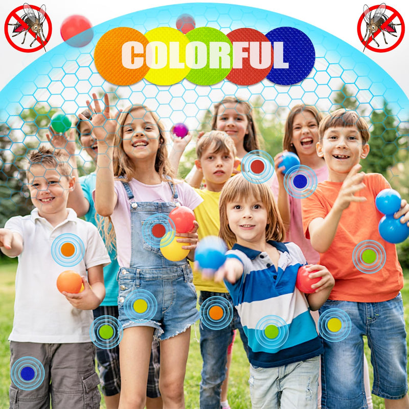 [Australia] - Mosquito Repellent Stickers 300 Pcs, DEET Free Mosquito Patches with 3 Pack Individually Wrapped Mosquito Repellent Bracelets for Kids and Adults Indoor Outdoor 