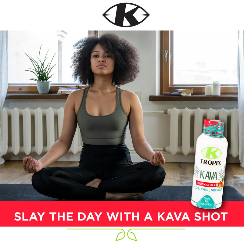 [Australia] - Kava Shot Tropical Blast - Kava Drink - Kava Root Extract Supplement - Alcohol Replacement Drinks - 1 Pack 2 Fl Oz (Pack of 1) 