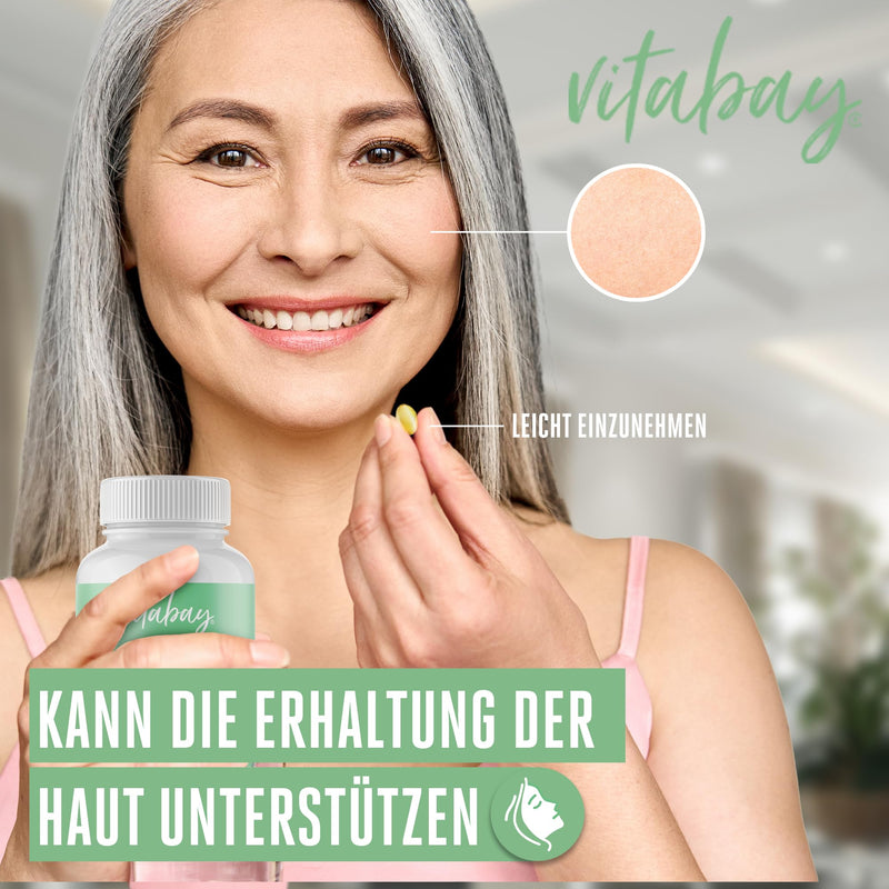 [Australia] - Vitabay Vitamin E 600 IU Depot High Dose - 100 Vitamin E Capsules Vegan & Laboratory Tested with Tocopherol and Tocotrienol - Vit E helps protect cells from oxidative stress 50 g (pack of 1) 