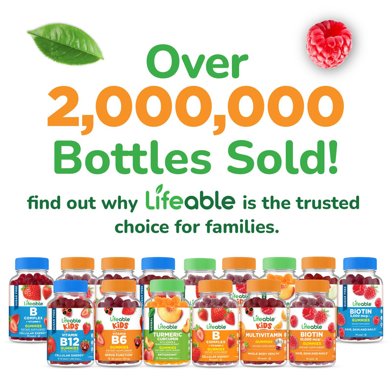 [Australia] - Lifeable Vitamin E Gummies | 400 IU | Great Tasting Vitamin E Supplements | Skin, Eye Health and Immune Function Support | VIT E for Adults, Men, Women | 90 Gummies 
