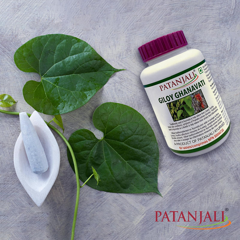 [Australia] - patanjali Giloy Ghanvati 60 Tablets 