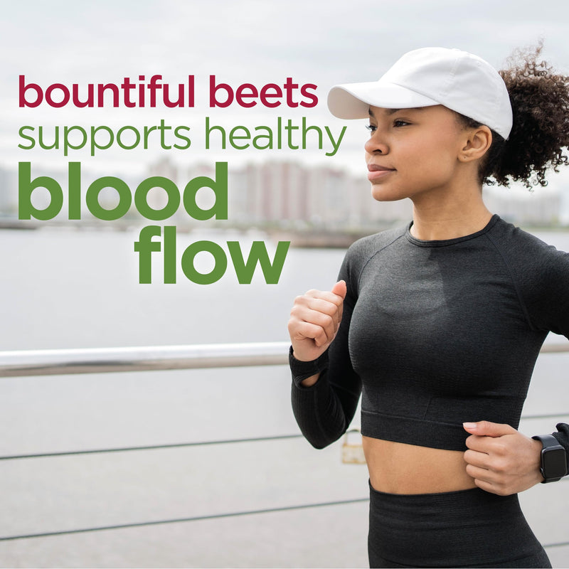 [Australia] - COUNTRY FARMS Bountiful Beets Gummies, Circulation Superfood, Promotes Energy and Endurance, Nitric Oxide Booster, 30 Servings, White, 60 Count Black Cherry 60 Count (Pack of 1) 