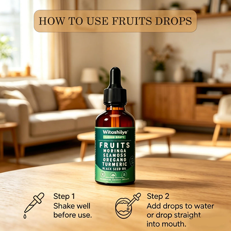 Bitters Liquid Drops, with Sea Moss, Moringa, Turmeric, Black Seed Oil, Ashwagandha, Oregano, 100% Pure Herbal Extracts for Overall Health-Enhancing, 60ml