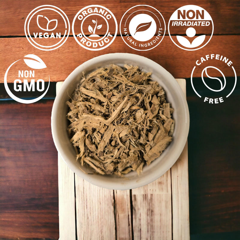 [Australia] - Cure wid Pure Organic Marshmallow Root Herb 1LB – Cut & Sifted Marshmallow Root Tea in Eco-Friendly Resealable Bag Versatile Choice for Herbal Tea, Marshmallow Root Powder, Tinctures & More 1 Pound (Pack of 1) 