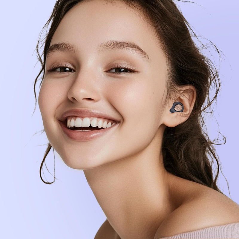 [Australia] - Ear Plugs for Sleeping Noise Cancelling, Reusable Silicone Earplugs for Sleeping, Noise Reduction, Deep Focus, Travel, High Fidelity Hearing Protection, 30dB Noise ReductionÔºàBlackÔºâ Black 