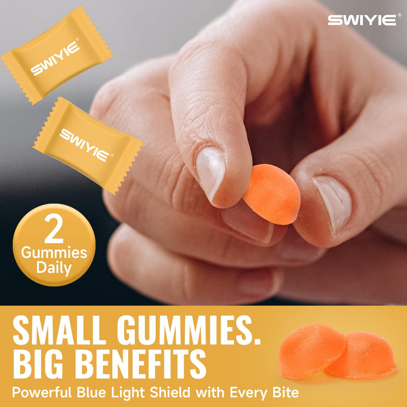 [Australia] - Lutein Gummies ‚Äì Eye Vitamin and Mineral Supplement with 20mg Lutein & 4mg Zeaxanthin ‚Äì Gummy Vitamins for Eye Health Support ‚Äì Naturally Flavored, 60 Gummies 