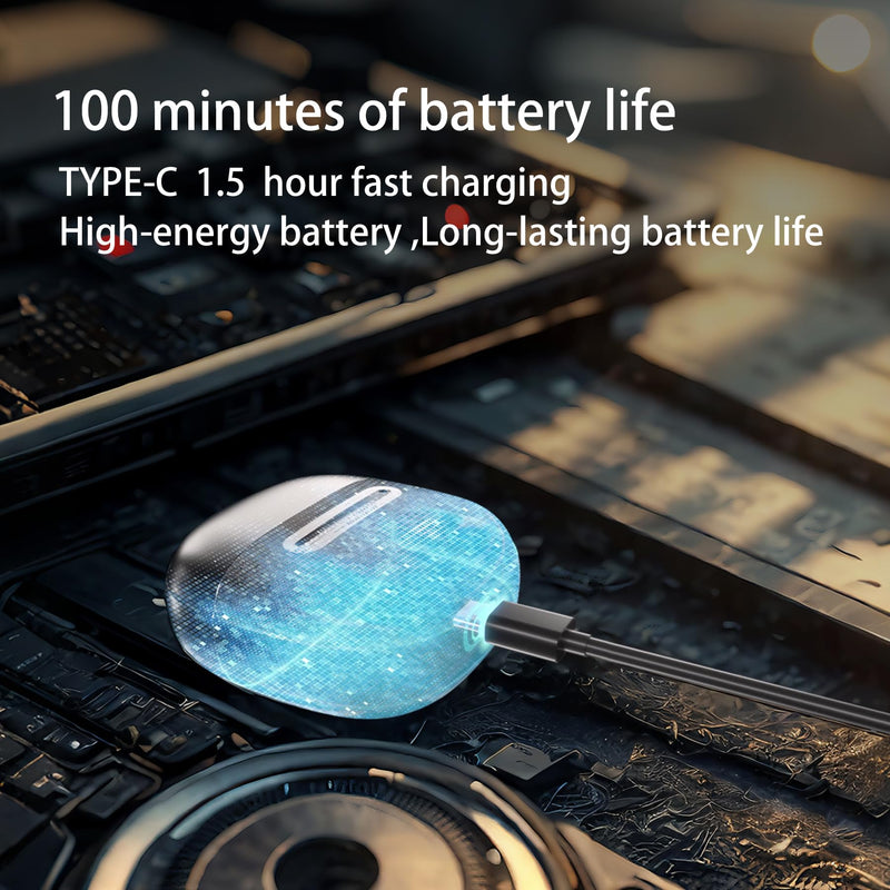 Electric Foil Shavers for Men Portable Electric Razor Mini with 3D Floating Blades,Travel Lock & Fast USB-C Charging Palm-Sized Design Wet/Dry Use, Compact Travel Shaver for Face, Beard & Body Black