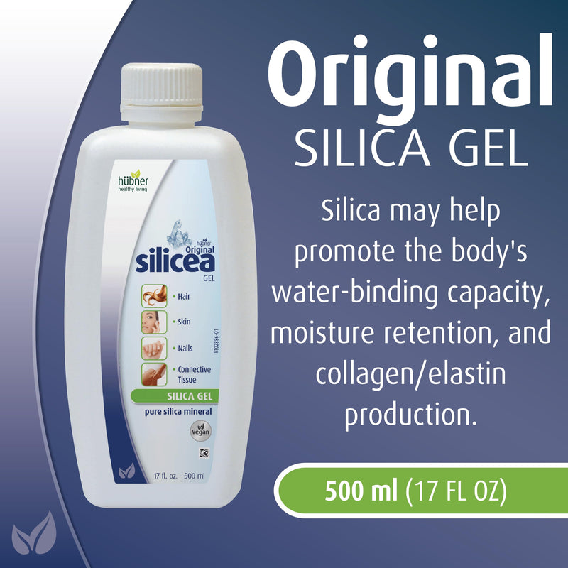 [Australia] - Original Silicea Gel 17 fl oz / 500 ml for Hair, Skin, Nails, and Connective Tissue, Pure Colloidal Silica Gel Formula, No Additives or Preservatives 17 Fl Oz (Pack of 1) 