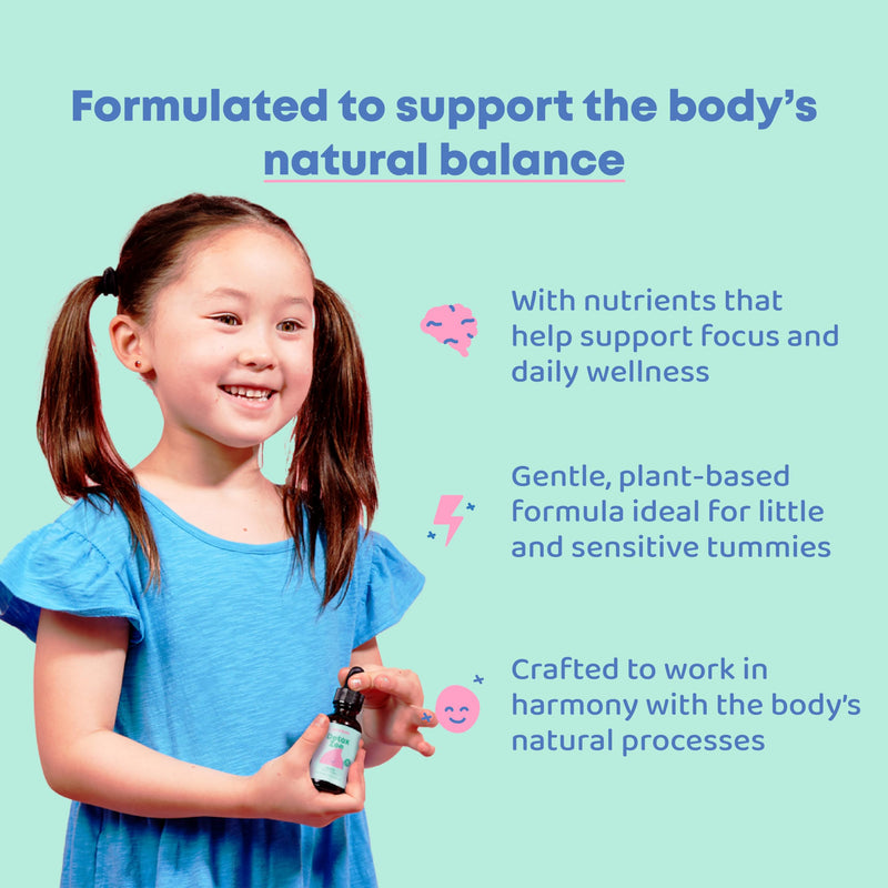 JoySpring DetoxZee Kids Metal Detox Zeolite Drops, 2 fl oz, 60 Ct | Clinoptilolite with Vitamin D3 and B12, supports gut and daily wellness, sugar-free berry liquid, no pills, two-month supply 2 Fl Oz (Pack of 1)