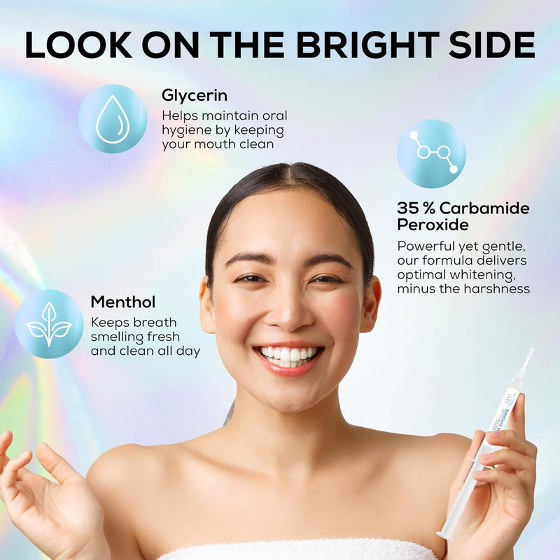 [Australia] - Teeth Whitening Gel Refill, 8 Packs, 35% Carbamide Peroxide Whitening Gel for Trays, Profesional Teeth Bleaching Gel for Fast Result, Work with Teeth Whitening Kit, IMOSTY Whitening Gel (8 x 3ml) 