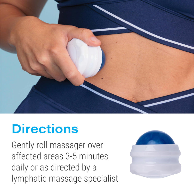 [Australia] - Lymphatic Drainage Massager, Massage Roller Ball, Fibro Roller for Fibrosis Treatment, Liposuction, 360 Lipo, Tummy Tuck & BBL Post Surgery Recovery, Body Roller 