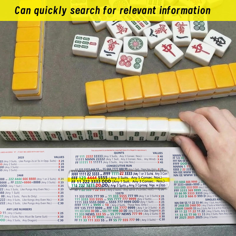 UNIFAMILY Magnifying Ruler with Sliding Marker, 6 Inch Mgnetic Magnifying Ruler for Knitting Patterns, Acrylic Reading Magnifier for Books, Instructions, mahjong and Bible (Yellow-non-magnetic) Yellow-non-magnetic
