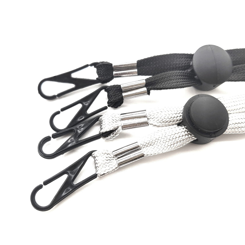 [Australia] - Xianglangsuccess6 Pieces Hat/Visor Sling, Strap Buckle Adjustable, Chin Strap, Detachable Sun hat Strap, with Spring Cord Buckle 