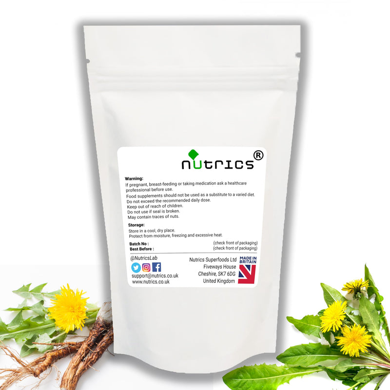11,000mg (per Capsule) Dandelion Root Extract 120 V Capsules - 10% FLAVONOIDS - Strong One A Day - 100% Pure - No fillers Binders or Bulking Agents (120)