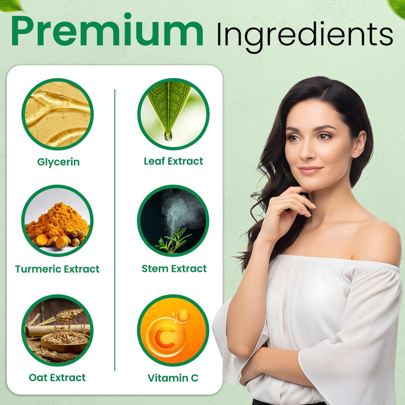 Lightweight Vitamin C Turmeric Face Cream – Daily Hydration Moisturizer, Fast Absorbing, Non-Greasy Feel – 1.76 fl oz