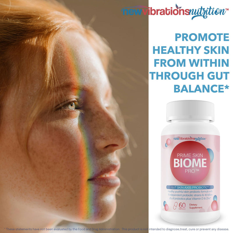 Prime Skin Biome Pro - Our Best Anti Aging Skin Supplement - Skinn & Toenail Fungus Fighter - Anti Wrinkle Pill - Reactivate Anti Aging Pills for Women & Men - Fungus Probiotic Fungal Pills