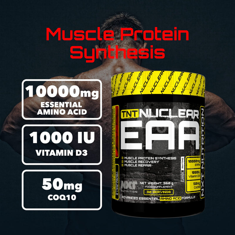 NXT TNT Nuclear EAA's | Performance, Endurance and Energy Support | Amino Acids | (Strawberry Lime Crush) Strawberry Lime Crush