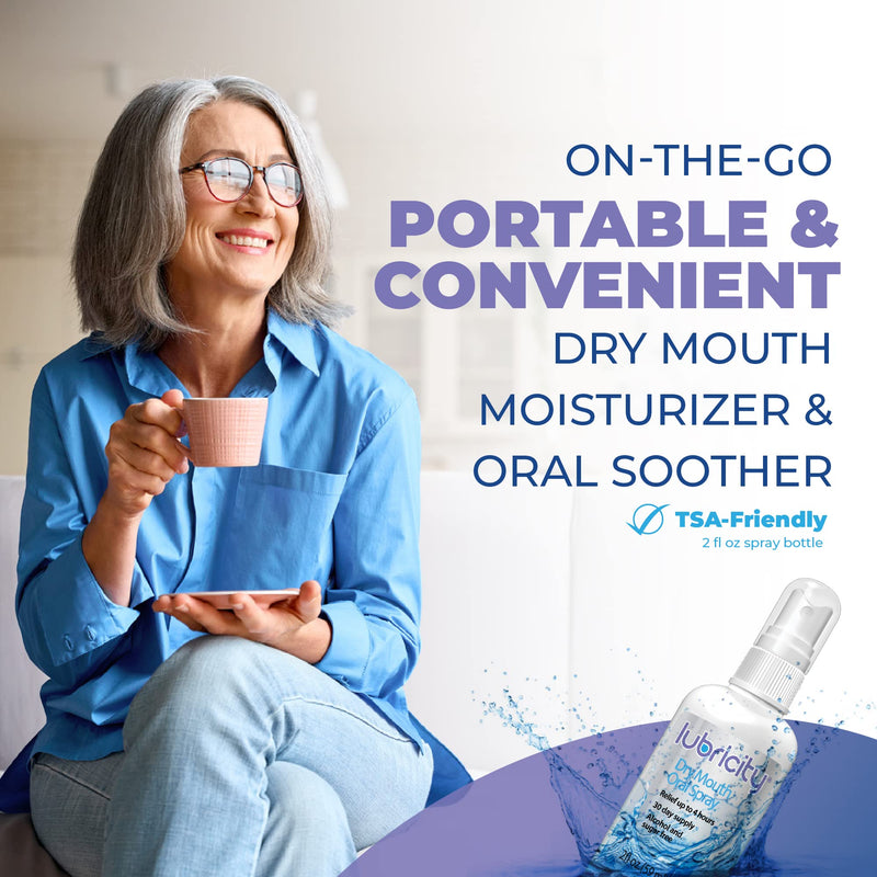 [Australia] - Dry Mouth Oral Spray for Symptomatic Relief of Dry Mouth, Flavorless - 2 oz, 30 Day Supply 2 Fl Oz (Pack of 1) 
