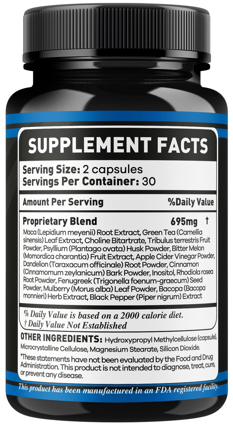 Viril Edge for Men Capsules - Official VirilEdge Pills Advanced Support for Maximum Strength, All Natural Ingredients Premium Vitamins for Overall Health & Wellness, 60 Capsules for 1 Month