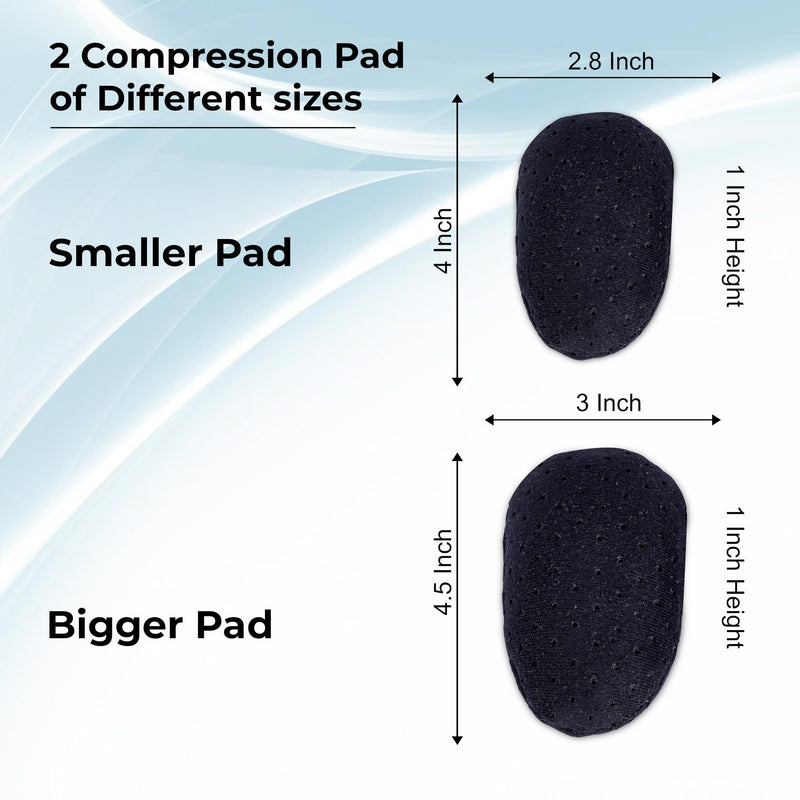 WC Hernia belt for men inguinal hernia support belt Pain Relief With Removable Compression Pads Groin hernia truss Flexible Adjustable Groin Straps Left or Right inguinal Hernia Truss Brace-L/XL Black L/XL (44-55inch)