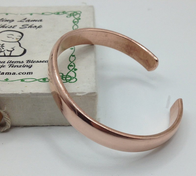 [Australia] - Healing Lama‚Ñ¢ Hand Forged 100% Copper Bracelet. Made with Solid and High Gauge Pure Copper. Plain 