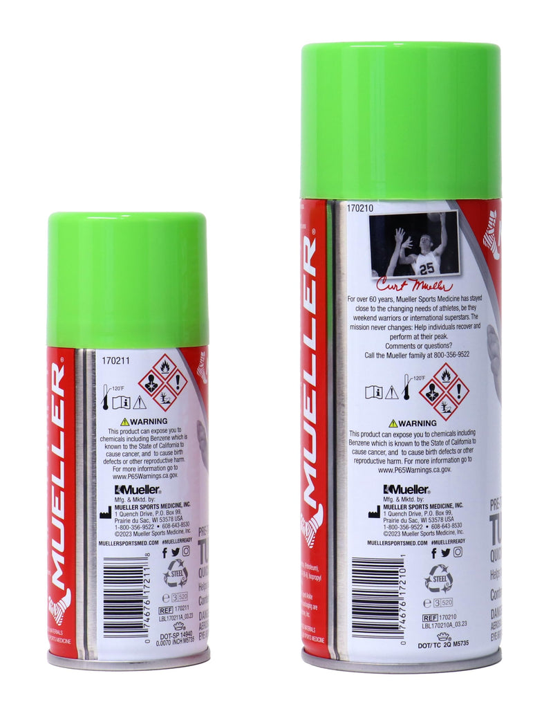[Australia] - MUELLER Sports Medicine Tuffner Quick Drying Pre-Tape Spray, Enhanced Performance Edition, Secure Tapes & Wraps for Home and Athletic Professionals 10 Ounce(NEW) 