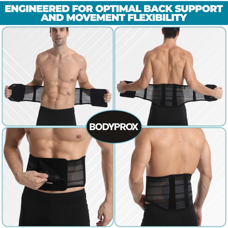 [Australia] - Bodyprox Breathable Back Brace, Back Support Brace for Men and Women. (X-Large) X-Large 
