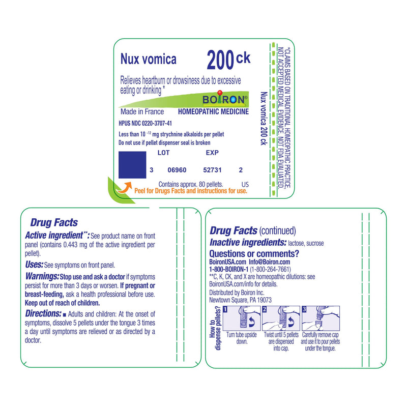 [Australia] - Nux Vomica 200CK 80 Count (Pack of 1) 