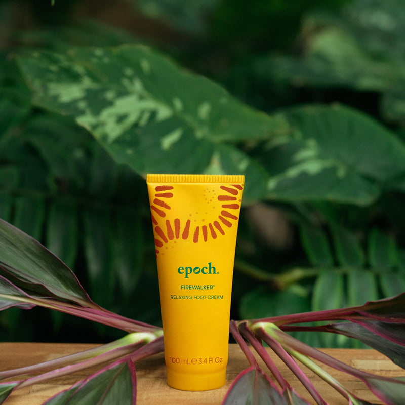 Nu Skin Epoch Firewalker Foot Cream | Hawaiian Ti Leaf | 3.4 Fl Oz | 1 Pack | Babassu Oil moisturizes and softens skin | Ideal for daily foot care and travel 3.4 Fl Oz (Pack of 1)