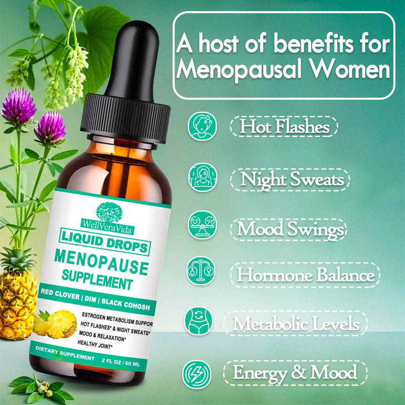 [Australia] - Vitamins for Menopause, Hormone Harmony Menopause Supplement for Women, Black Cohosh, KSM-66 Ashwagandha & Magnesium, Complete Multi-Symptom Menopause Relief for Hot Flashes Night Sweats Mood Swings 
