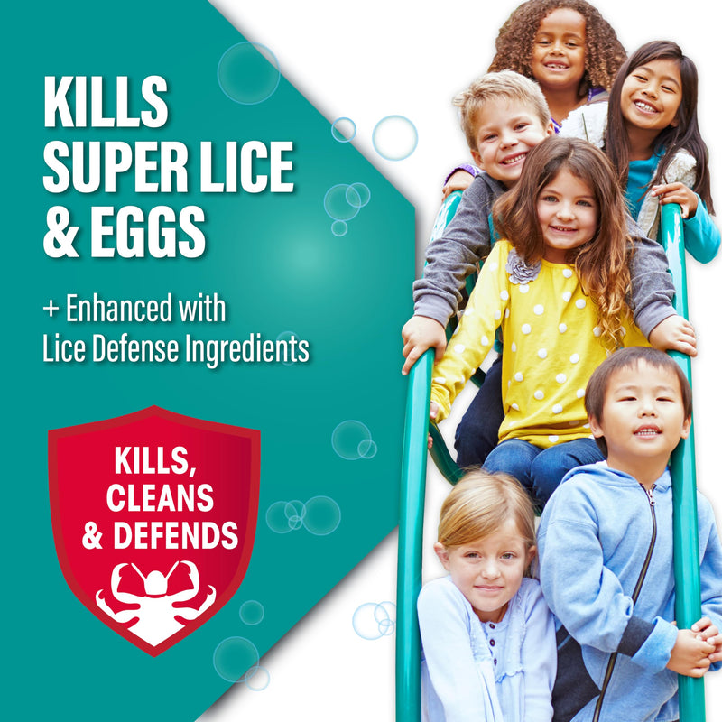 [Australia] - RID Super Max Advanced Shampoo Lice Removal Treatment, 3.4 Fl Oz, includes Nit Removal Comb 