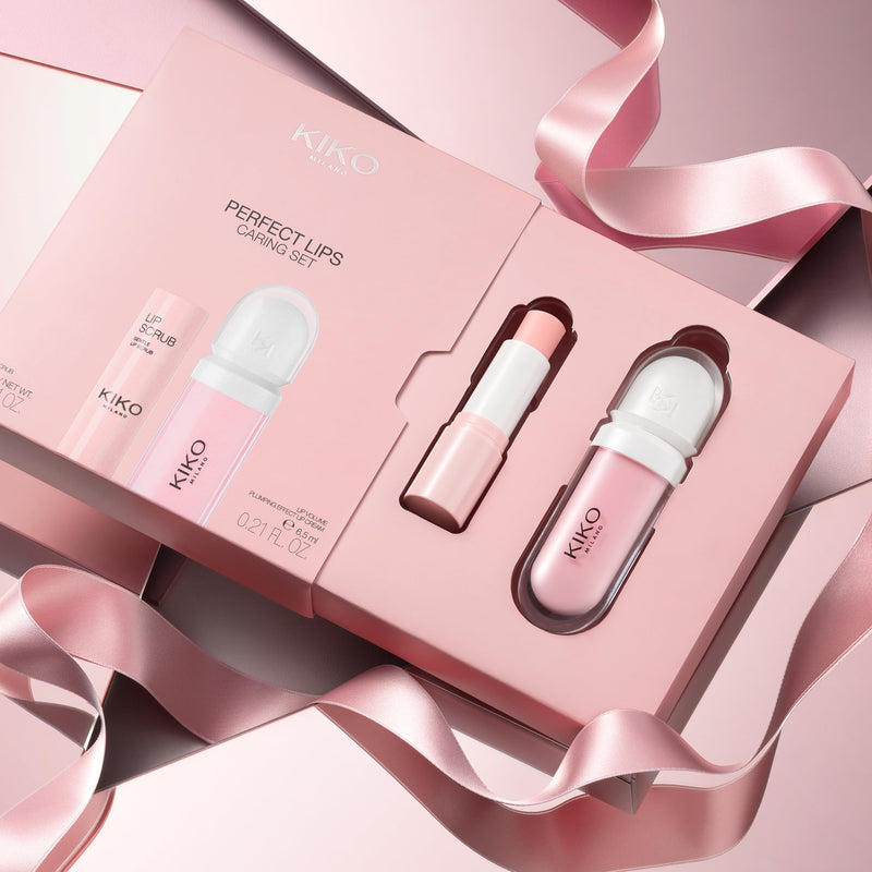 [Australia] - KIKO Milano Perfect Lips Caring Set | 1 Lip Scrub And 1 Lip Cream 