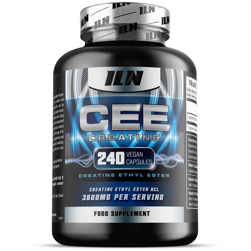 Creatine Ethyl Ester Capsules – 3600mg CEE – Advanced Creatine Supplement – Vegan & Vegetarian (240 Capsules)
