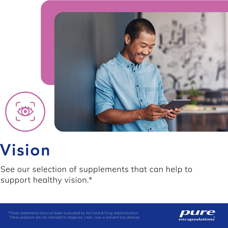 [Australia] - Pure Encapsulations Lutein & Zeaxanthin - Supports Overall Vision* - Maintains Macular Pigment & Eye Health* - Antioxidant Support* - Vegan-Friendly & Non-GMO - 120 Capsules 120 Count (Pack of 1) 