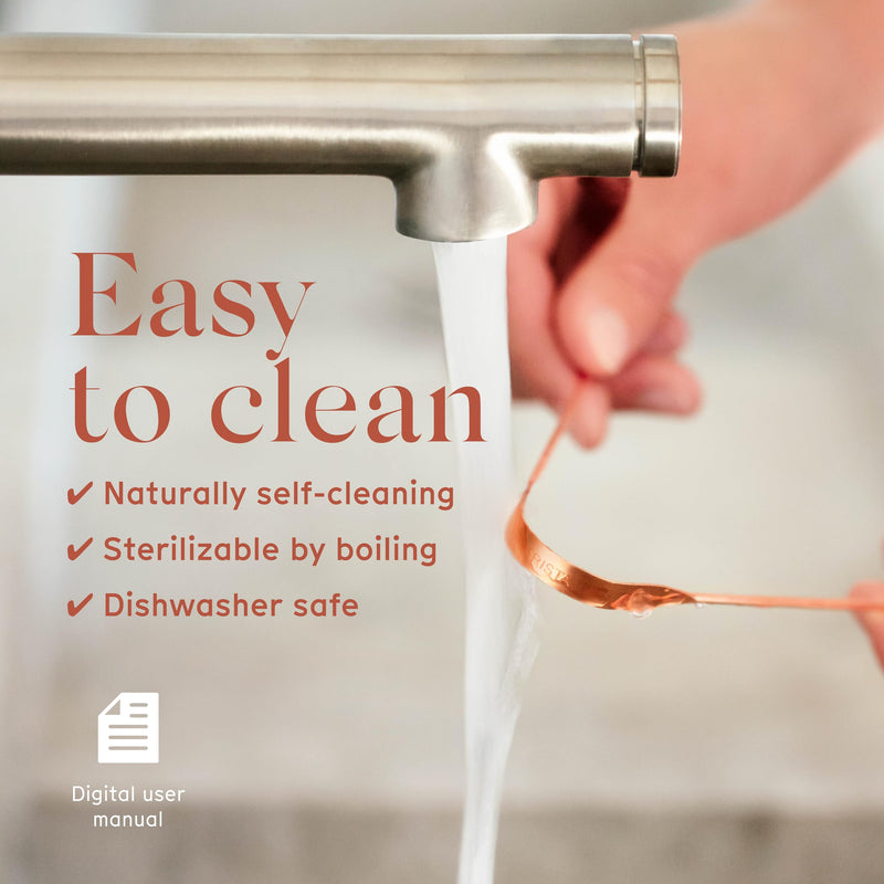 [Australia] - Arista Copper Tongue Scraper for Adults & Kids ‚Äì 100% Pure Copper Tongue Cleaner ‚Äì Extreme Bad Breath Treatment for Adults, Oral Detox & Hygiene ‚Äì 1 Pack with Travel Pouch 