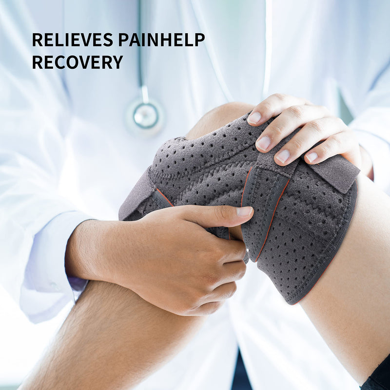 [Australia] - PROIRON knee bandage men/women, knee sleeves, orthopedic knee bandage meniscus, bandage knee sports, knee bandages, knee support knee pain running for sports, running, volleyball 1 piece gray 