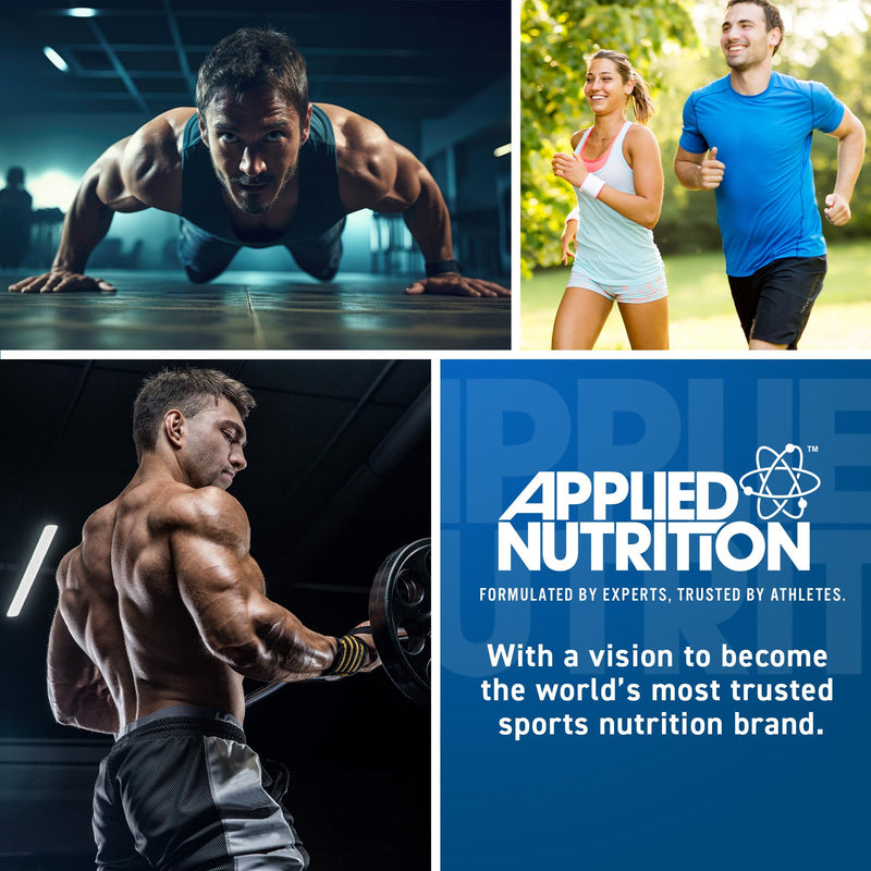 Applied Nutrition BCAA 6K (4:1:1) – 6000mg Branched Chain Amino Acids per Serving - Leucine, Isoleucine & Valine, for Endurance, Performance & Recovery 300 Vegan Capsules (30 Servings)