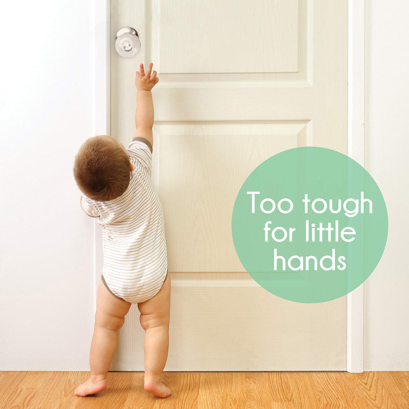 [Australia] - Baby Safety Door Knob Covers - 3 Count (Pack of 1) 3 Count (Pack of 1) 