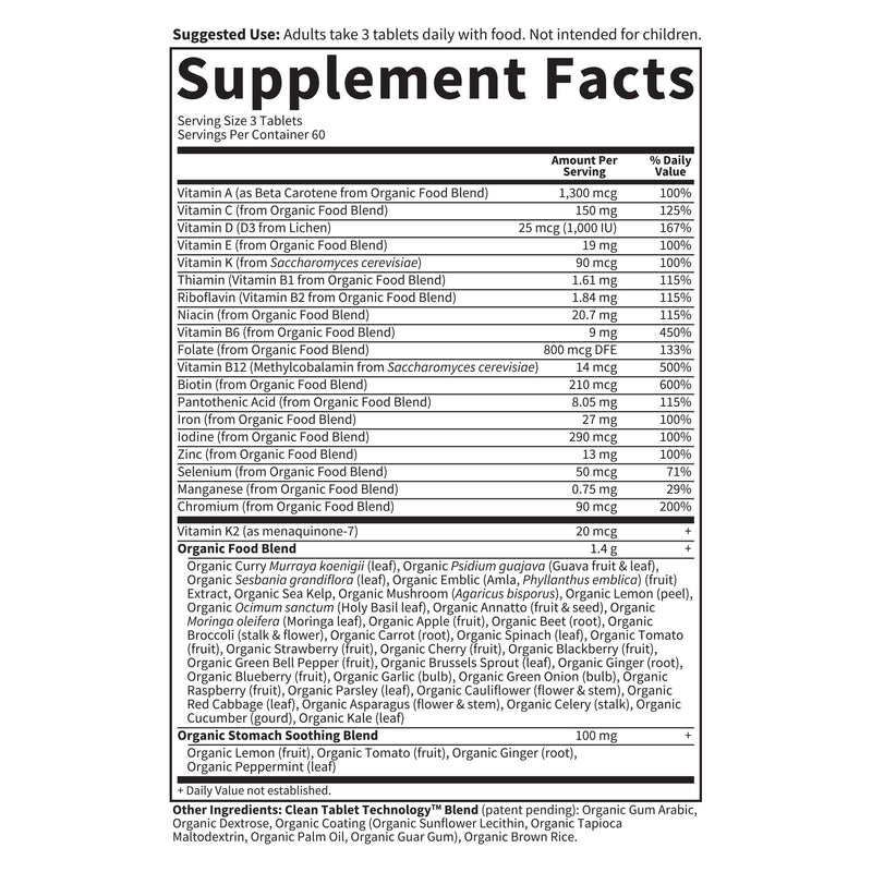 Garden of Life Organics Women’s Prenatal Multivitamin with Vitamin D3, B6, B12, C & Iron, Folate for Energy & Healthy Fetal Development – Organic, Non-GMO, Gluten-Free, Vegan, 60 Day Supply | with Folate, B6, B12, D3 & Iron, Prenatal Vitamins for Women...