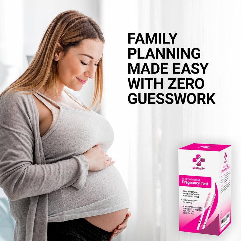 [Australia] - 50 Pack Pregnancy Test Strips Early Detection, 10 MIU/ML, Rapid and Accurate Results 1 Count (Pack of 50) 