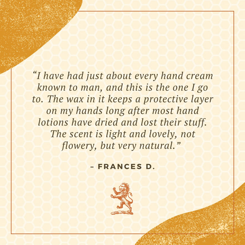[Australia] - Clapham's Beeswax Natural Hand Cream for Hardworking Hands, Made with Organic Lavender & Rosemary Essential Oil to Soothe Dry Skin (7 oz/200g) 7 Ounce (Pack of 1) 