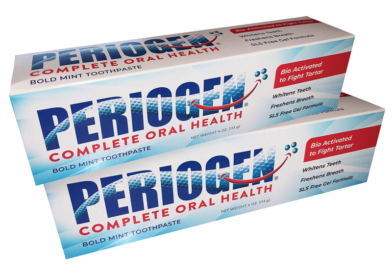 [Australia] - Periogen Toothpaste - Super Cleaning Plaque & Tartar Control Formula - SLS Free- 2-Pack 